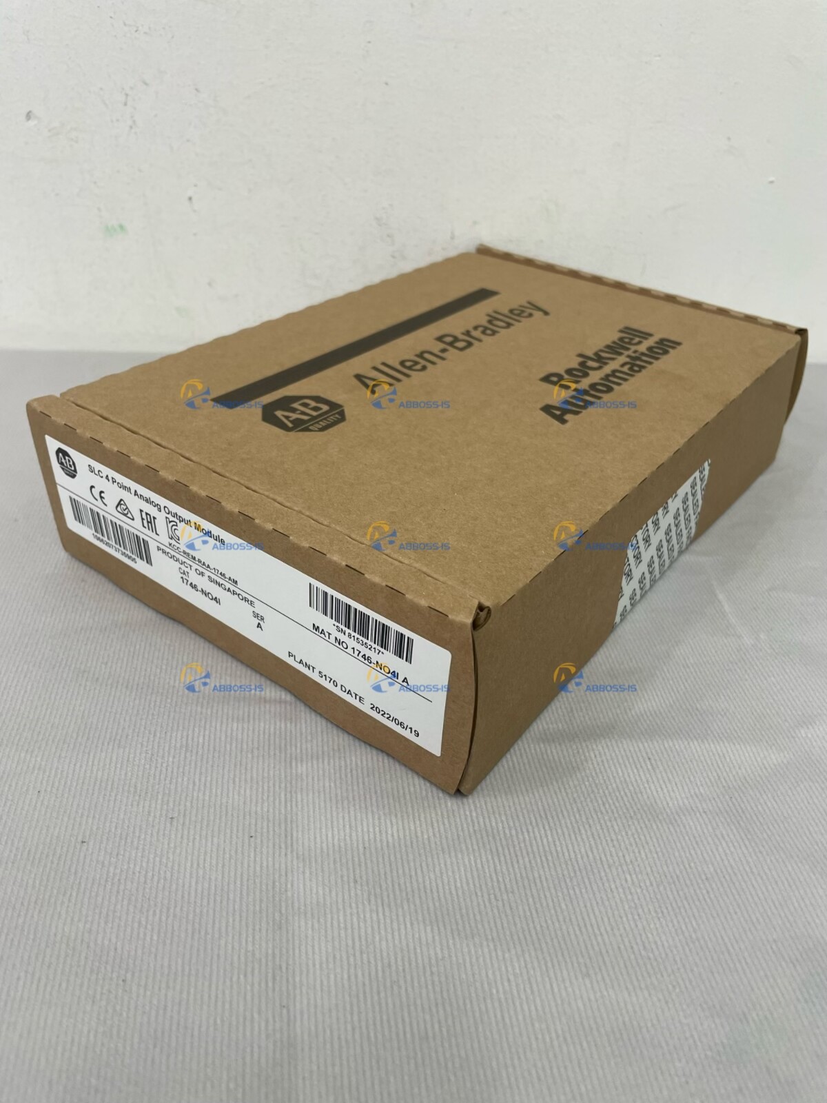 New Sealed Allen-Bradley 1746-NO4I SLC 500 4 Point Analog Output Module