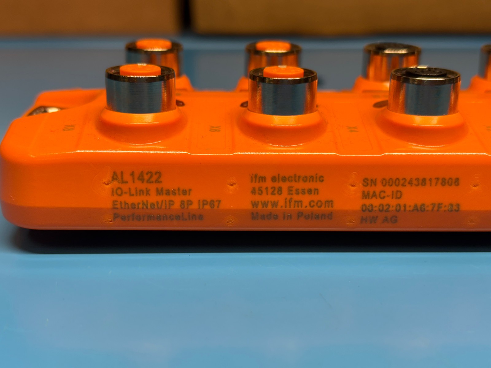 IFM AL2605 I/O-Link Input/Output Module – NEW OPEN BOX