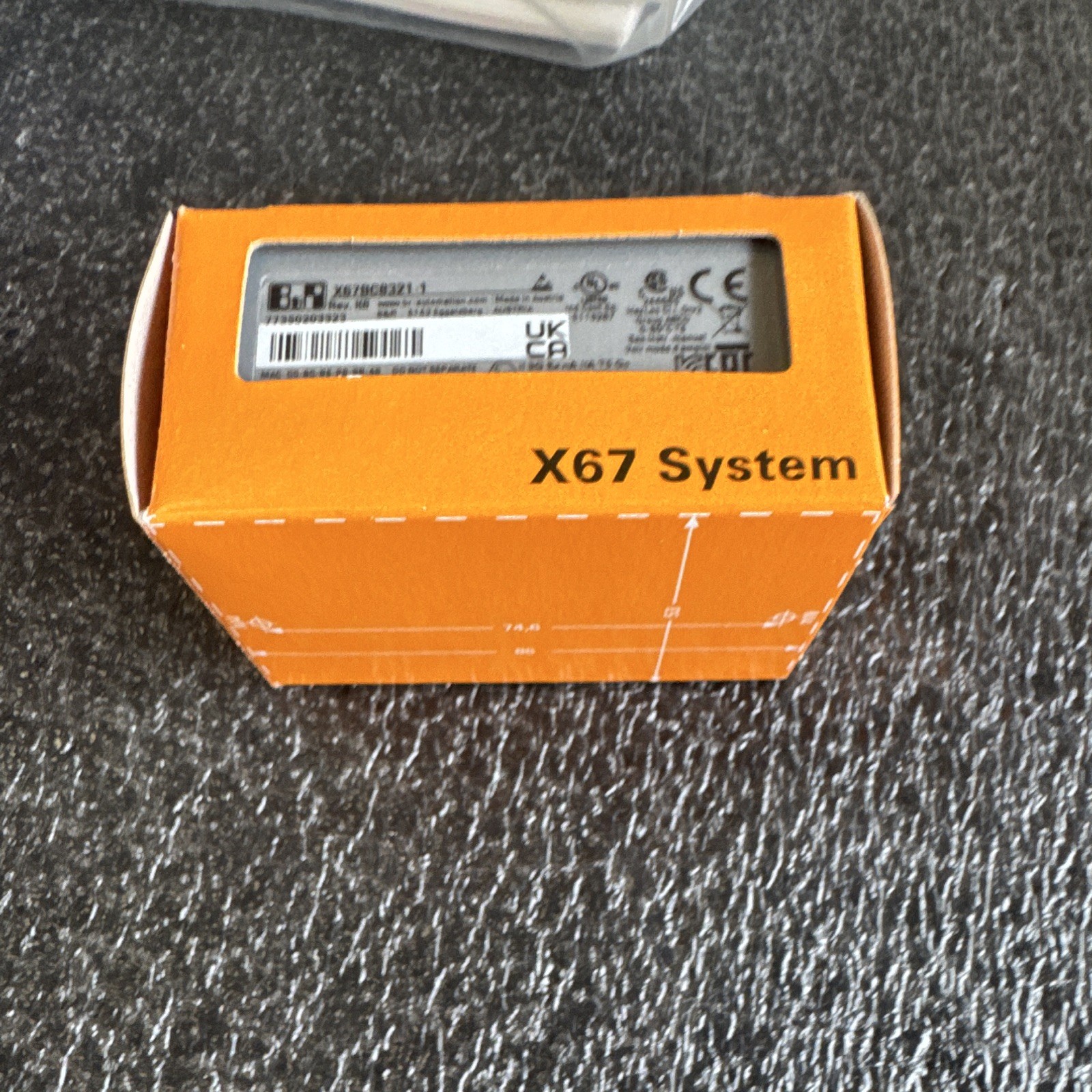 B&R X67BC8321-1 X67 System PLC Digital I/O Module, Powerlink Communication